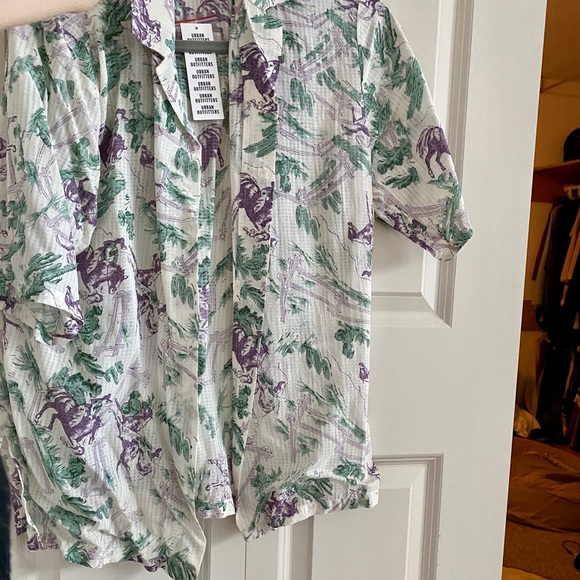 Urban Outfitters Indie Button Up - Picture 2 of 3